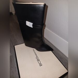 BCBGeneration Black High-Heel Boots